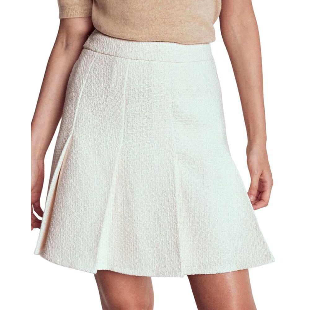 Boden Womens  Flippy Skirt, White